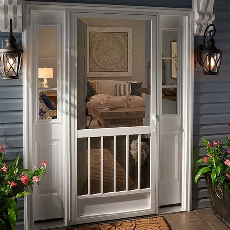 metal screen doors for a house|aluminum screen doors residential.